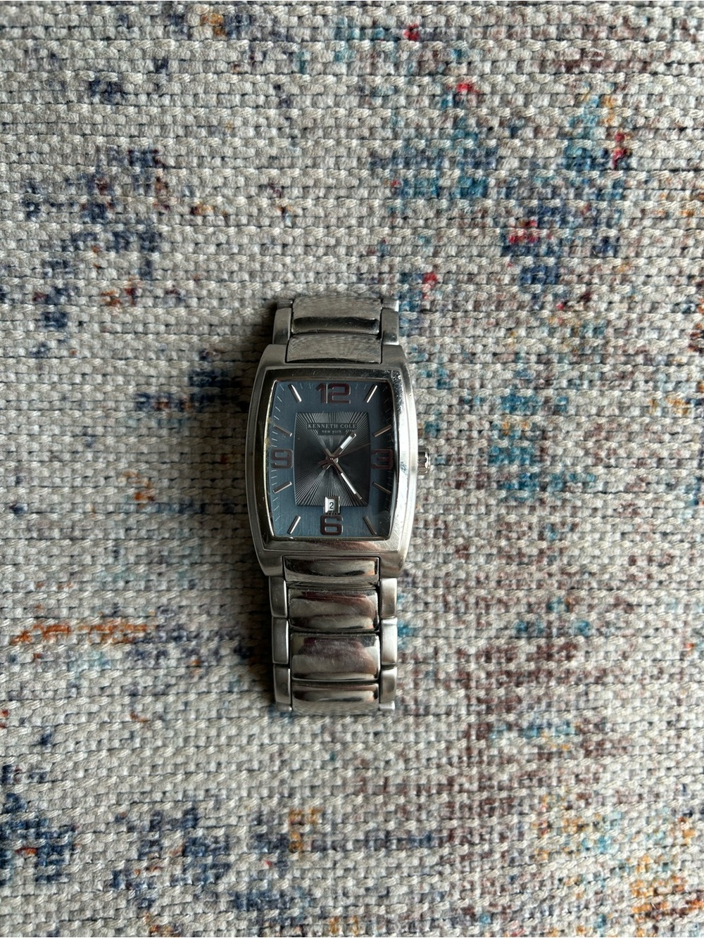 Kenneth Cole New York KC3485 Men’s Stainless Steel Blue Dial Watch